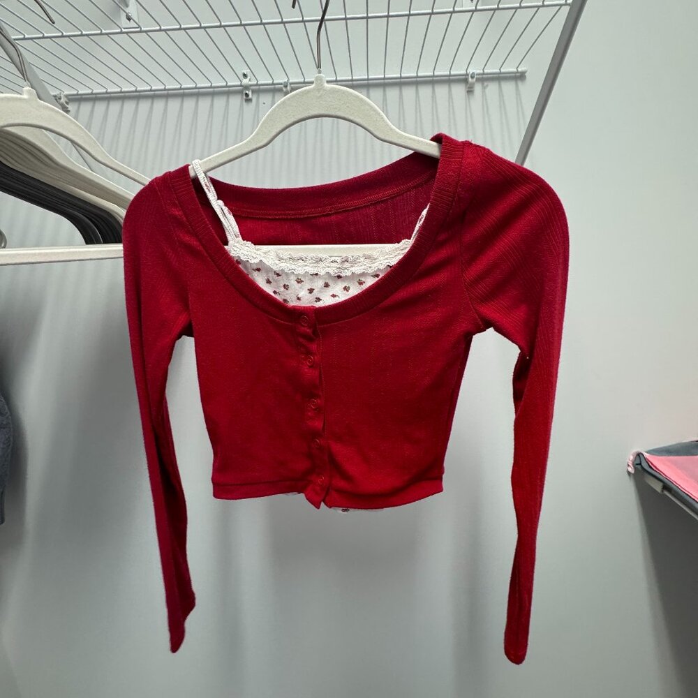 BM Style two piece cardigan set
